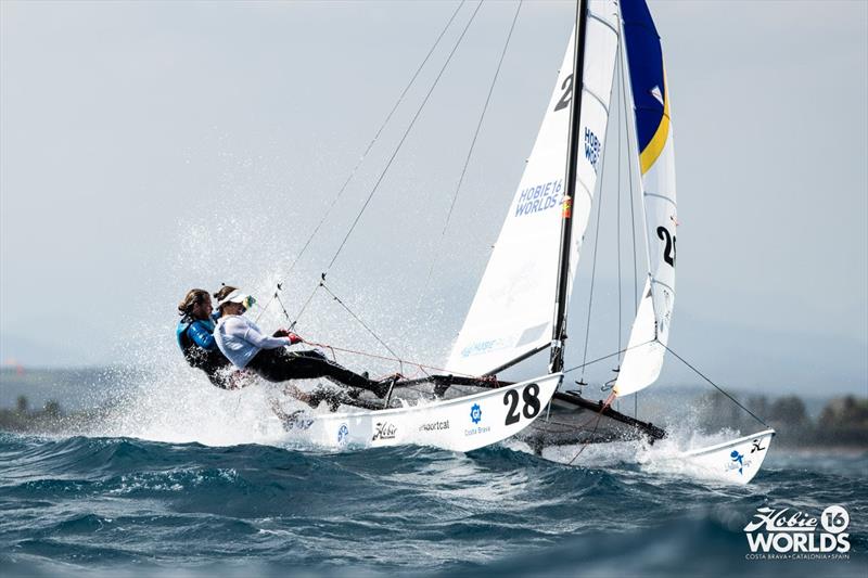 2022 Hobie 16 World Championships Open Qualifying Series Day 2 photo copyright Hobie Cat Worlds Media team taken at  and featuring the Hobie 16 class