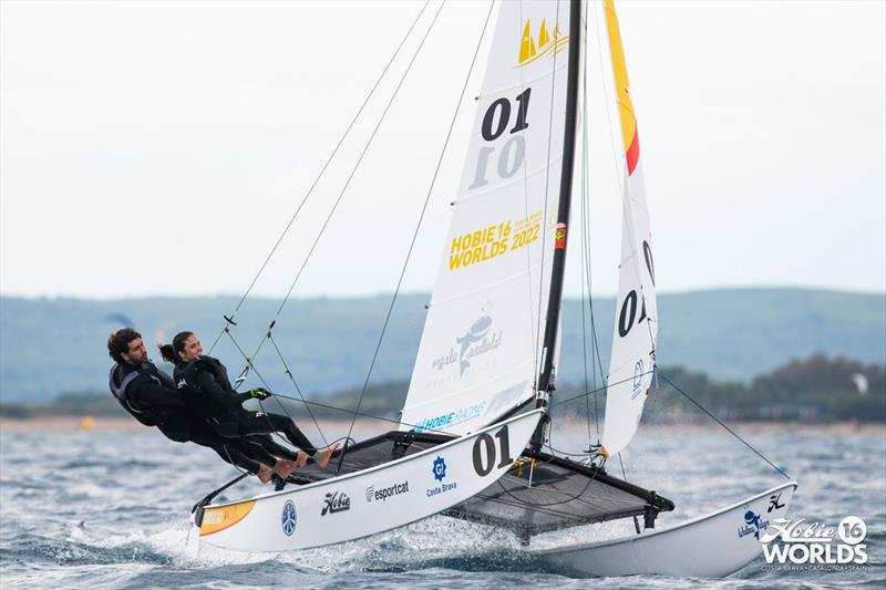2022 Hobie 16 World Championships Open Qualifying Series Day 3 photo copyright Hobie Cat Worlds Media team taken at  and featuring the Hobie 16 class