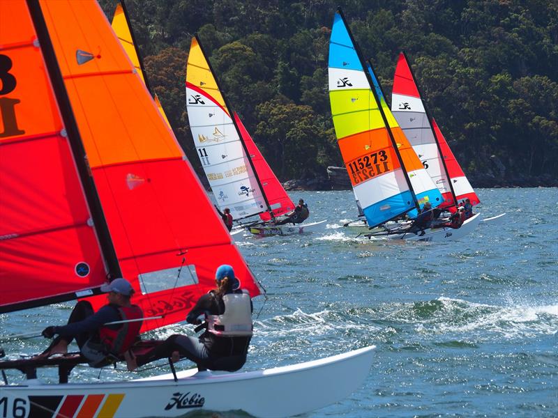 Palm Beach Sailing Club's annual 'Beware The Bullets' Regatta - Munyunga, easing her way off the start - photo © Dick Clarke