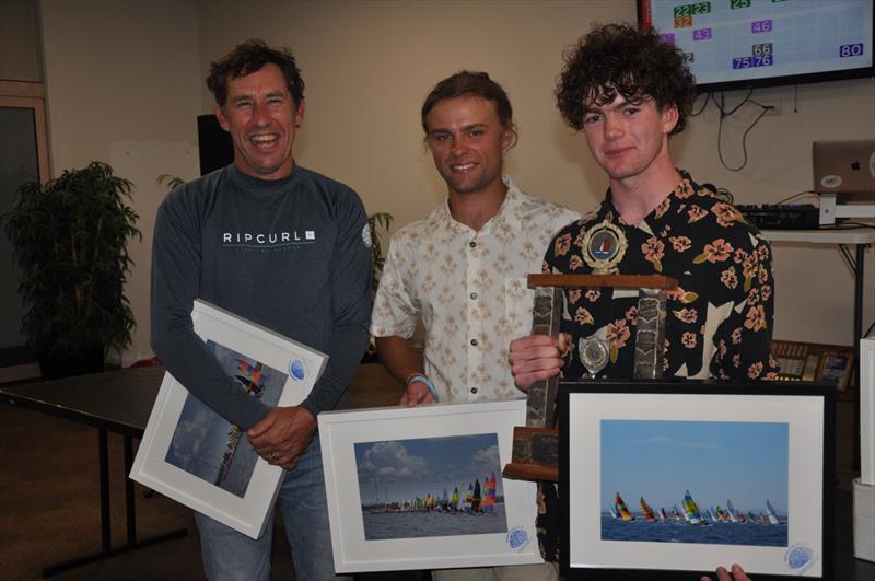 50th Australian Hobie Cat Nationals at Jervis Bay, NSW photo copyright Brad Sissins / Hobie Asia Pacific taken at Vincentia Sailing Club and featuring the Hobie 16 class