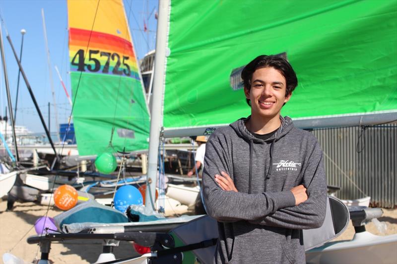 Victorian Hobie State Championships 2023 photo copyright Mads Gillard taken at Port Melbourne Yacht Club and featuring the Hobie 16 class