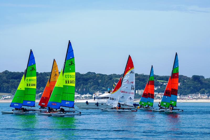 Carey Olsen Jersey Regatta - Hobie 16s - photo © Simon Ropert