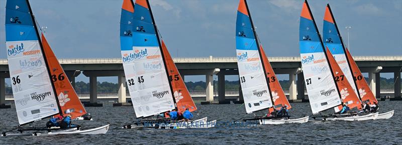 2026 Hobie 16 International Championships day 4 photo copyright Michael Walker Photography taken at Ocean Springs Yacht Club and featuring the Hobie 16 class