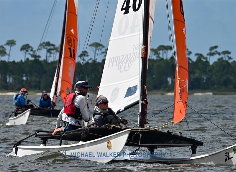 2026 Hobie 16 International Championships day 4 photo copyright Michael Walker Photography taken at Ocean Springs Yacht Club and featuring the Hobie 16 class