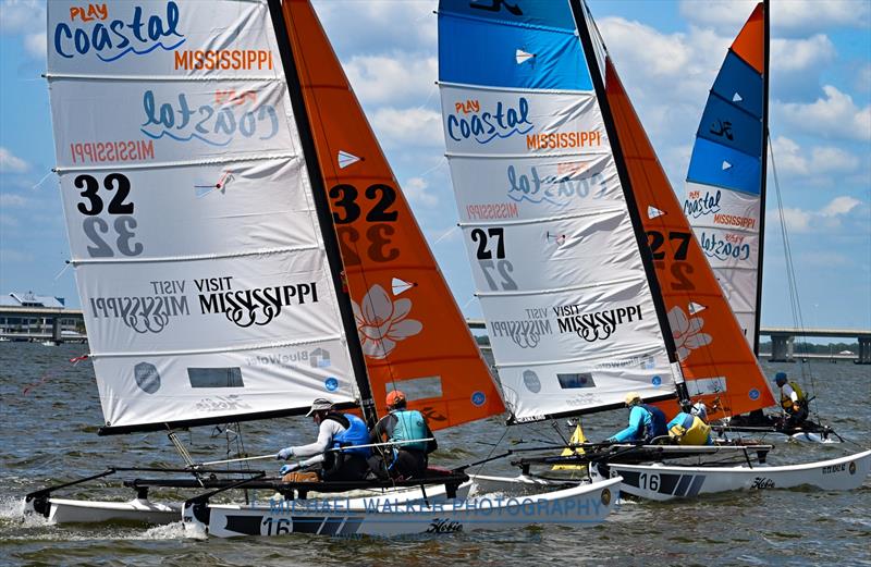 2026 Hobie 16 International Championships day 4 photo copyright Michael Walker Photography taken at Ocean Springs Yacht Club and featuring the Hobie 16 class