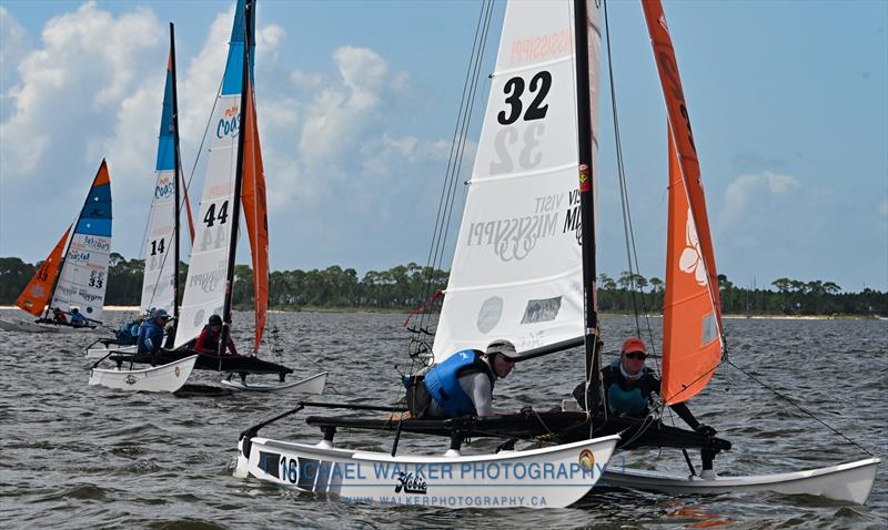 2026 Hobie 16 International Championships day 4 photo copyright Michael Walker Photography taken at Ocean Springs Yacht Club and featuring the Hobie 16 class