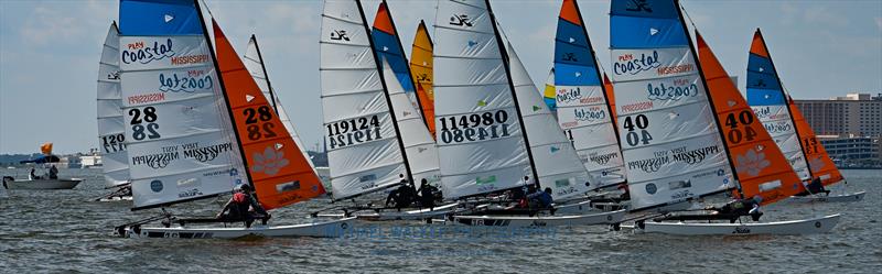 2026 Hobie 16 International Championships Qualifying Series photo copyright Michael Walker Photography taken at Ocean Springs Yacht Club and featuring the Hobie 16 class