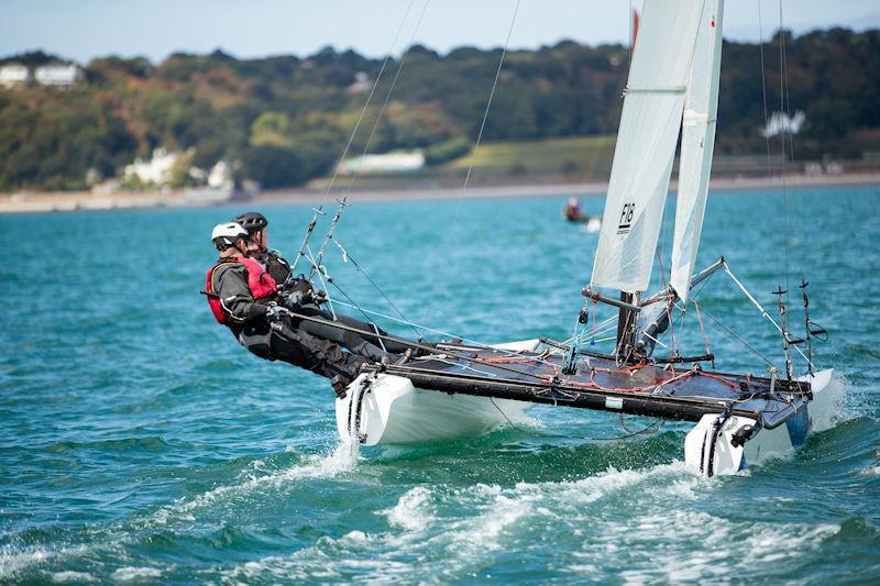 Savills Channel Islands Hobie Cat Championships photo copyright Jack Clayden taken at Royal Channel Islands Yacht Club and featuring the Hobie 18 class