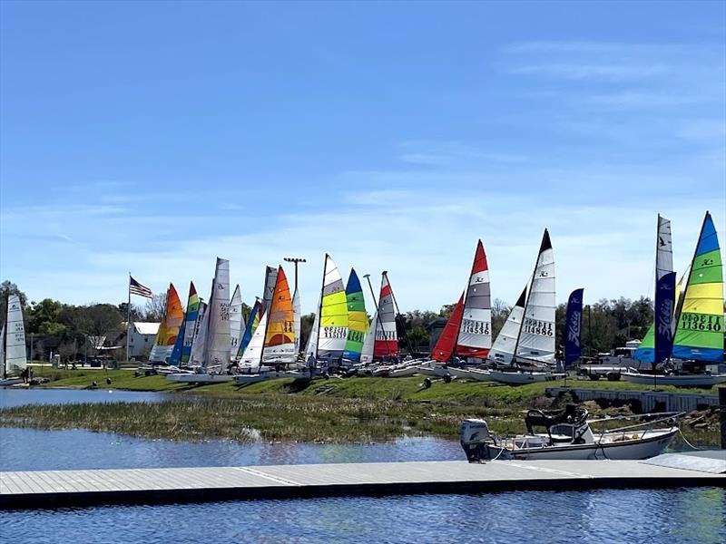 Boatpark action at the Clermont Catcall - photo © Image courtesty of the Clermont Catcall