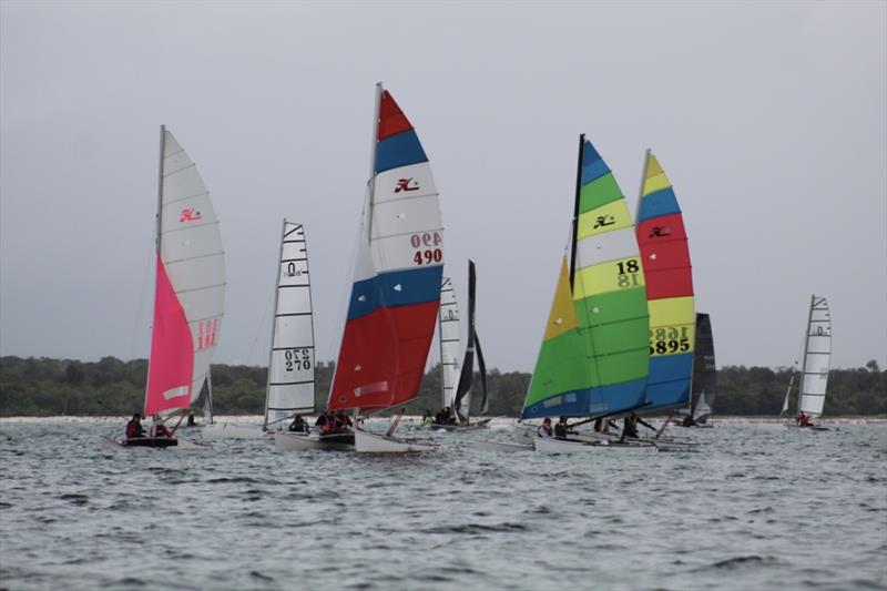 2023-24 NSW Hobie Cat State Championships at the Kurnell Catamaran Club photo copyright Alannah Simpson taken at  and featuring the Hobie 18 class