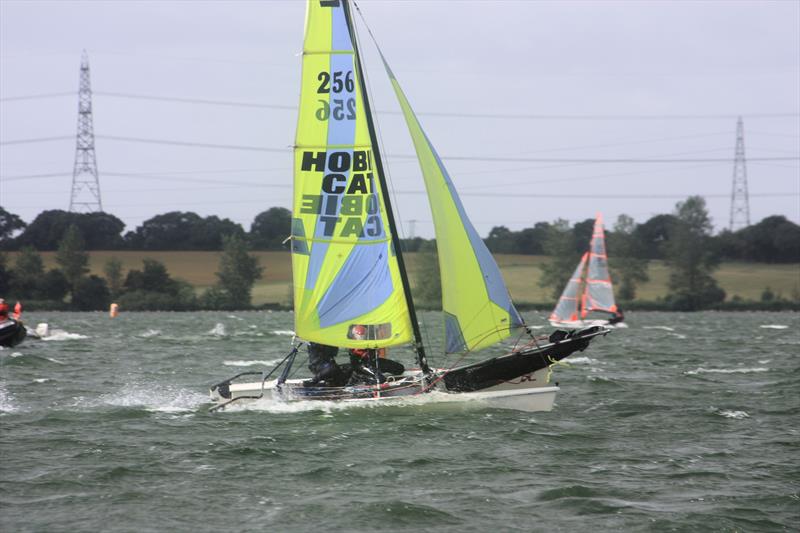 NSSA Youth National Sailing Regatta at Grafham Water photo copyright Ali Butler taken at Grafham Water Sailing Club and featuring the Hobie Dragoon class