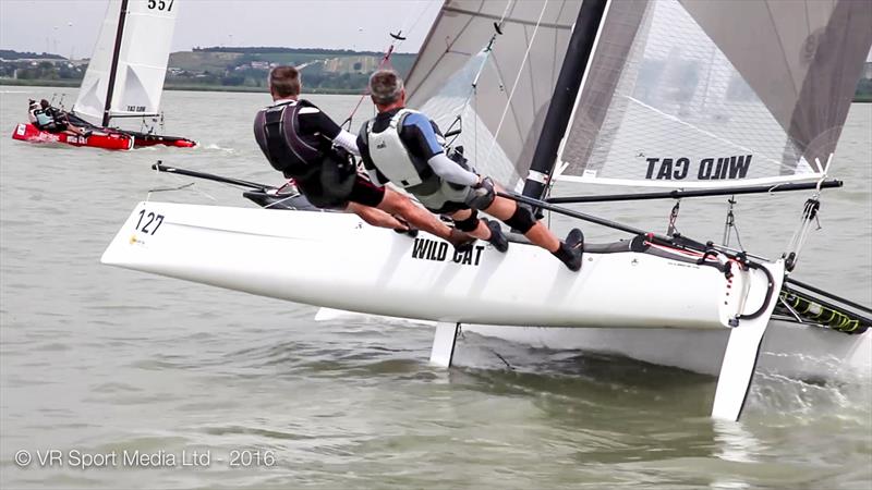 Wildwind Hobie Multi-European Championships in Austria photo copyright VR Sport Media Ltd taken at  and featuring the Hobie Wild Cat class