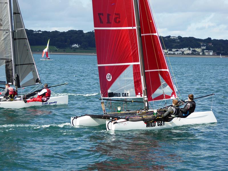 Wildcat 517 (Andy Hart and Michael Kinross) during the Jackson Yacht Services Bay Race Series - photo © Elaine Burgis