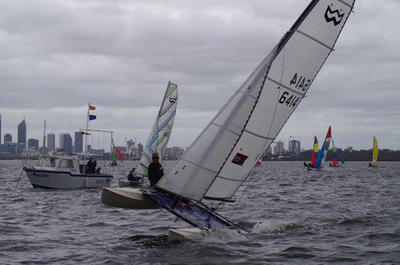 Cat Classic Regatta - Rob Smith, Super Sloop photo copyright Hobie Class Association of WA taken at Nedlands Yacht Club and featuring the Hobie Wild Cat class