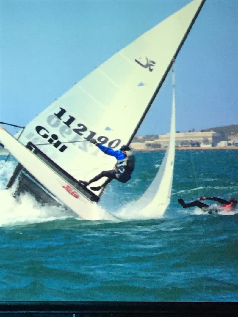 Best stack by the Galloways - 2019-20 Australian Hobie Cat Nationals, day 1 photo copyright Kathy Miles taken at Jervoise Bay Sailing Club and featuring the Hobie Wild Cat class