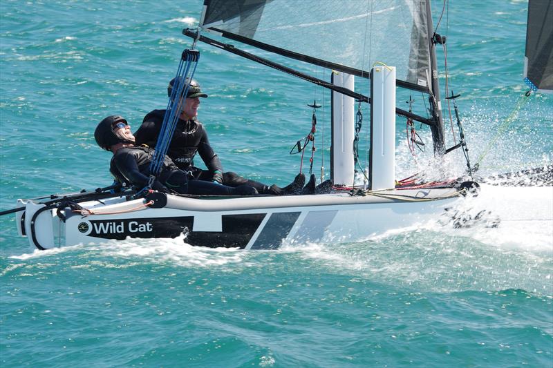 Day 1 - Investec Channel Islands Hobie Cat Championships in Jersey - photo © Carin Washington