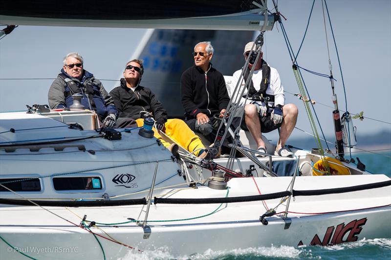 Mike Moxley's HOD 35, Malice at the Harken June Regatta photo copyright Paul Wyeth / www.pwpictures.com taken at Royal Southern Yacht Club and featuring the HOD35 class