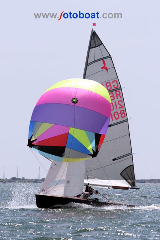 Hornet at the River Exe Regatta photo copyright Mike Rice / www.fotoboat.com taken at Topsham Sailing Club and featuring the Hornet class