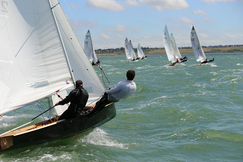 Mike McNamara & Tim Riley win the Hornet Europeans at Herne Bay photo copyright Bernard Neal taken at Herne Bay Sailing Club and featuring the Hornet class