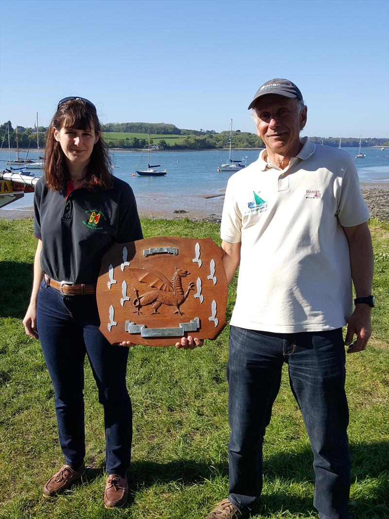 Strangler& Pippa Rogers win the Hornet Open at Port Dinorwic photo copyright Port Dinorwic Sailing Club taken at Port Dinorwic Sailing Club and featuring the Hornet class