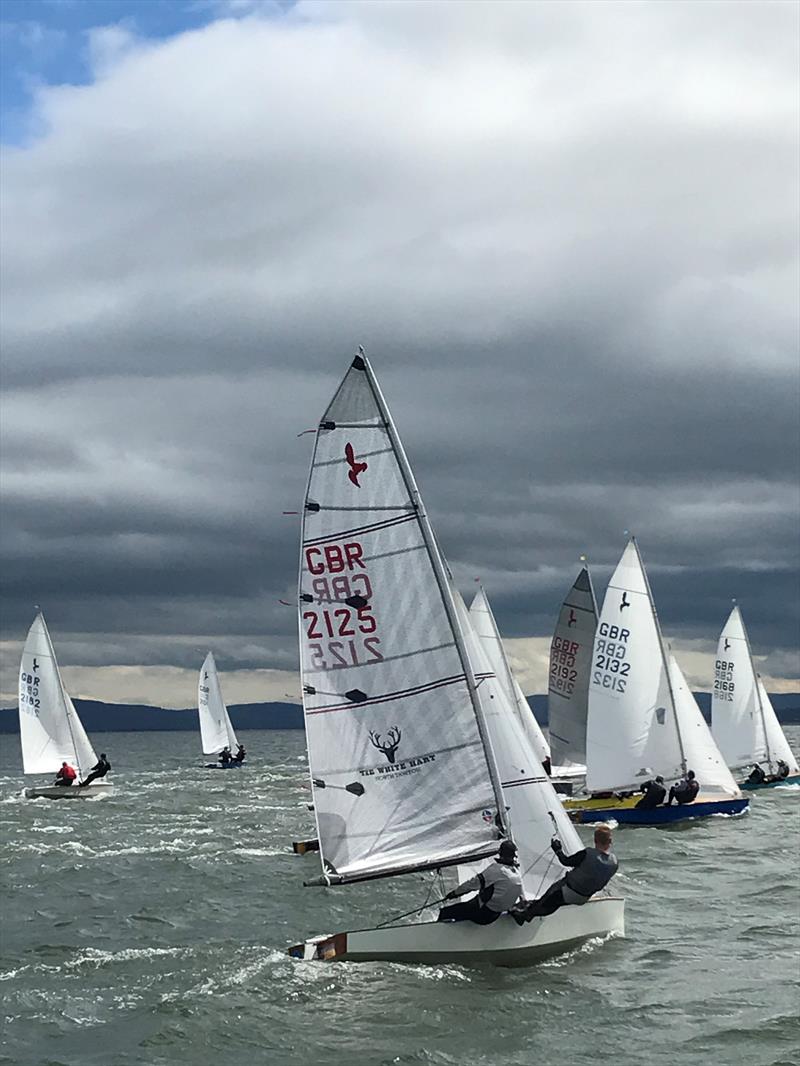 Toby Barsley-Dale and Richard Nurse finished their Hornet championship with a fine win photo copyright Kayla Simpson taken at Colwyn Bay Watersports and featuring the Hornet class