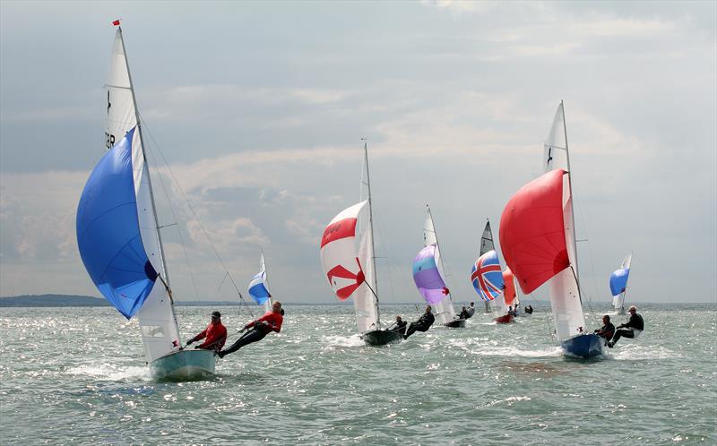 Hornet Europeans at Thorpe Bay photo copyright Nick Champion / www.championmarinephotography.co.uk taken at Thorpe Bay Yacht Club and featuring the Hornet class