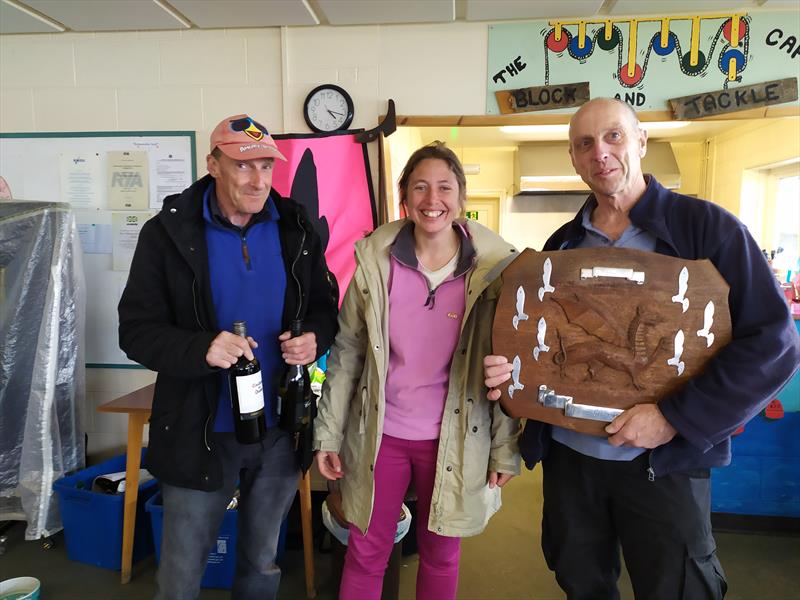 Alastair 'Storky' McLaughlin & Mark Taylor win the Port Dinorwic Hornet Open photo copyright Jon Williams taken at Port Dinorwic Sailing Club and featuring the Hornet class