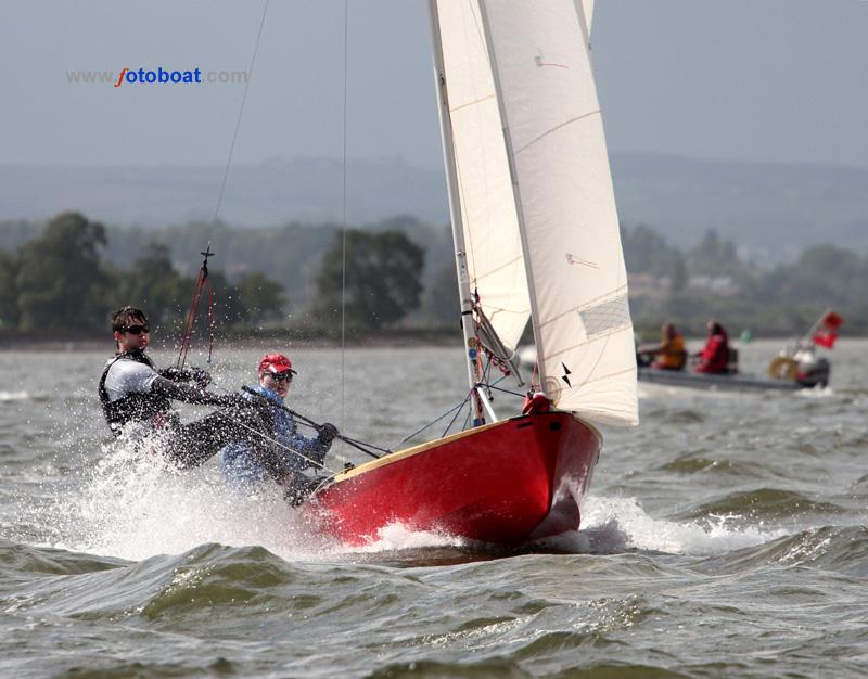 River Exe Regatta at Lympstone photo copyright Mike Rice / www.fotoboat.com taken at Lympstone Sailing Club and featuring the Hornet class