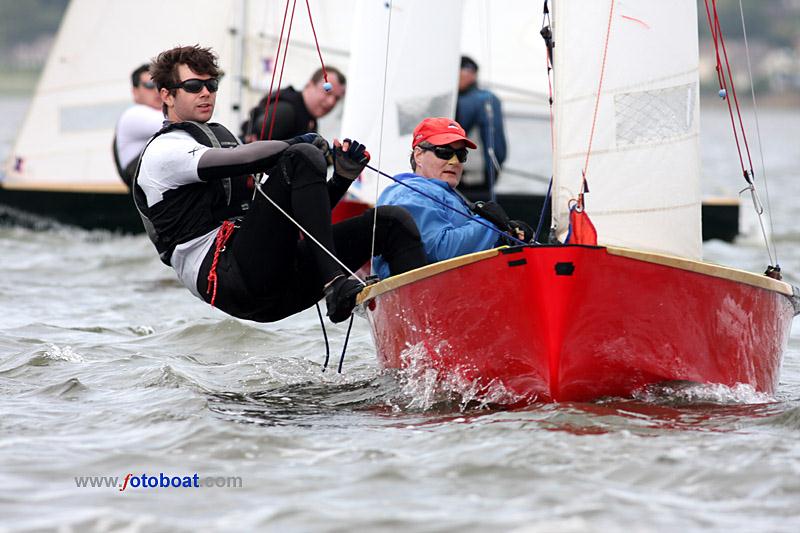 River Exe Regatta at Lympstone photo copyright Mike Rice / www.fotoboat.com taken at Lympstone Sailing Club and featuring the Hornet class