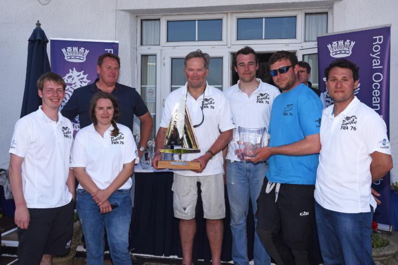 Victory for Malcolm Wootton and his crew on Pegasus Dekmarx in the HP30 class at the 2018 Vice Admiral's Cup photo copyright Rick Tomlinson / www.rick-tomlinson.com taken at Royal Ocean Racing Club and featuring the HP30 class