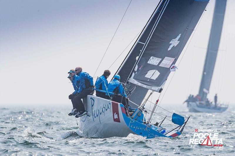 HP30 Pegasus DekMarx on day 1 of the International Paint Poole Regatta 2018 photo copyright Ian Roman / International Paint Poole Regatta taken at  and featuring the HP30 class