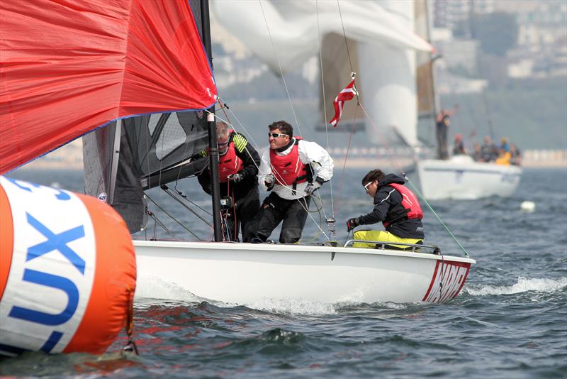 Marvel on day 1 of the International Paint Poole Regatta 2018 photo copyright Mark Jardine / YachtsandYachting.com taken at  and featuring the HP30 class