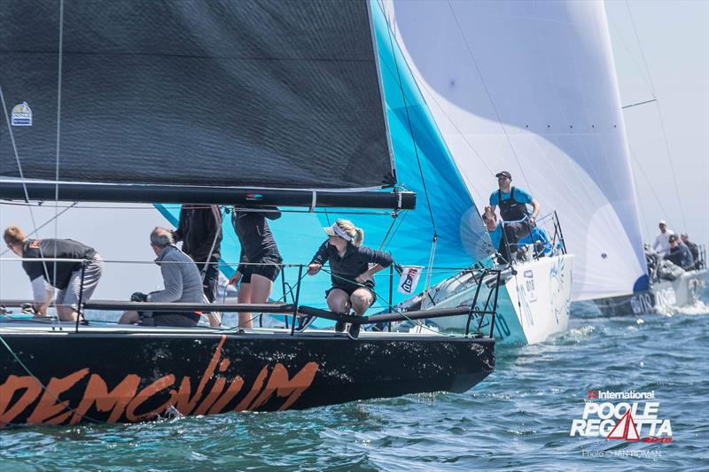 International Paint Poole Regatta 2018 day 2 photo copyright Ian Roman / International Paint Poole Regatta taken at  and featuring the HP30 class