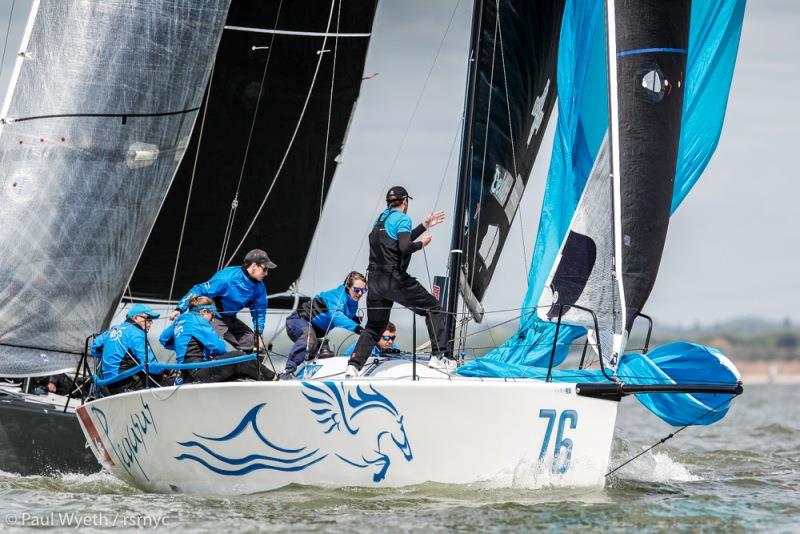 Malcolm Wooton's Farr 30 Pegasus DekMarx during the Royal Southern Yacht Club Harken June Regatta photo copyright Paul Wyeth / www.pwpictures.com taken at Royal Southern Yacht Club and featuring the HP30 class