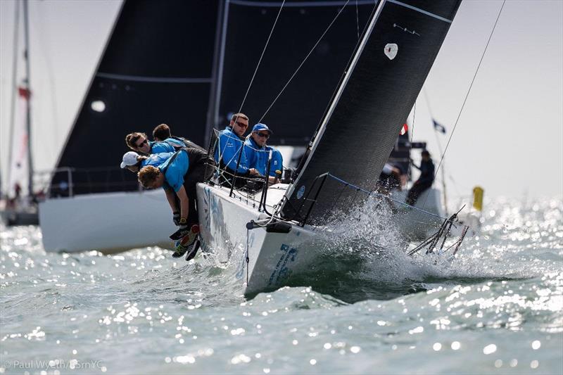 Malcolm Wootton's Farr30 Evo, Pegasus DekMarx - 2019 Champagne Charlie July Regatta photo copyright Paul Wyeth taken at Royal Southern Yacht Club and featuring the HP30 class