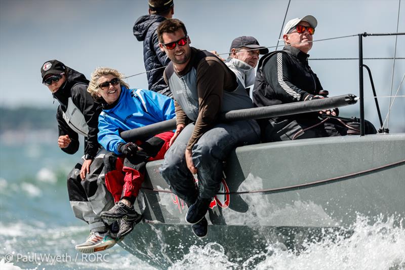 Chris Townsend and Colin Powell's Farr 280 Gweilo on RORC Vice Admiral's Cup Day 1 - photo © Paul Wyeth / www.pwpictures.com