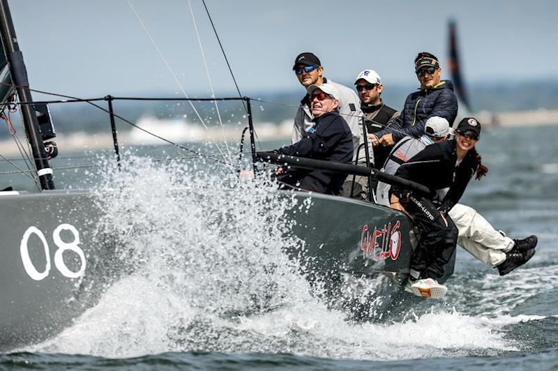 Winner of HP30 class - Chris Townsend and Richard Powell's Gweilo - 2022 RORC Vice Admiral's Cup photo copyright Paul Wyeth / pwpictures.com taken at Royal Ocean Racing Club and featuring the HP30 class