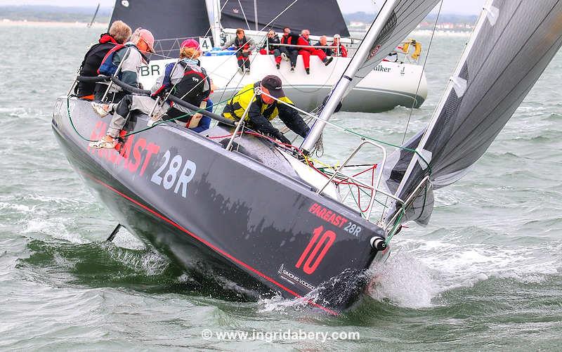 FarEast 28R on Cowes Week day 5 photo copyright Ingrid Abery / www.ingridabery.com taken at Cowes Combined Clubs and featuring the HP30 class
