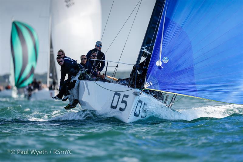 Jerry Hill's Farr 280 Moral Compass wins the HP30 class at Land Union September Regatta 2022 - photo © Paul Wyeth / www.pwpictures.com