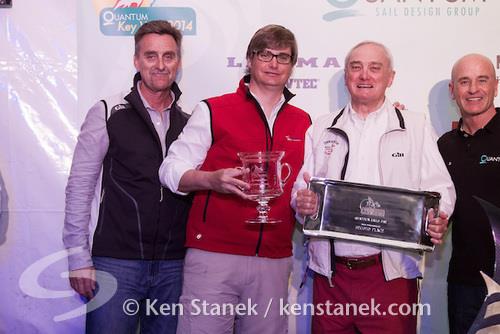 Decision finishes 2nd in the HPR class at Quantum Key West 2014 photo copyright Ken Stanek / www.kenstanek.com taken at  and featuring the HPR class
