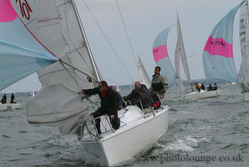 Hunter 707 class at Royal Southern Yacht Club June Regatta