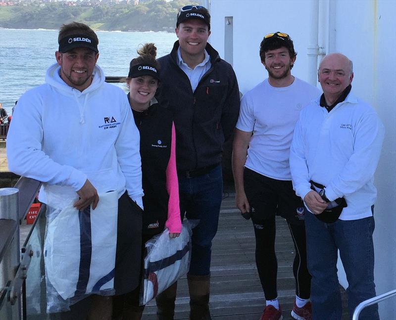 Sunderland (Winners) in the UK National Sailing League second qualifier at Scarborough photo copyright Jack Fenwick / RYA taken at Scarborough Yacht Club and featuring the 707 class