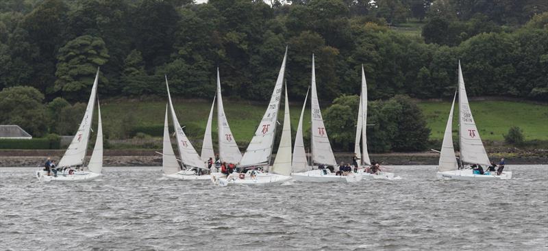 Knowing the rules helps in the 707 Sprint Slam at Port Edgar - photo © Rory Marland