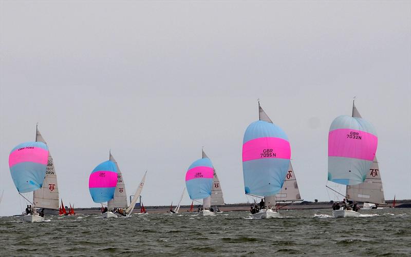 Keelboat Endeavour Trophy launched photo copyright Alan Hanna taken at Royal Corinthian Yacht Club, Burnham and featuring the 707 class