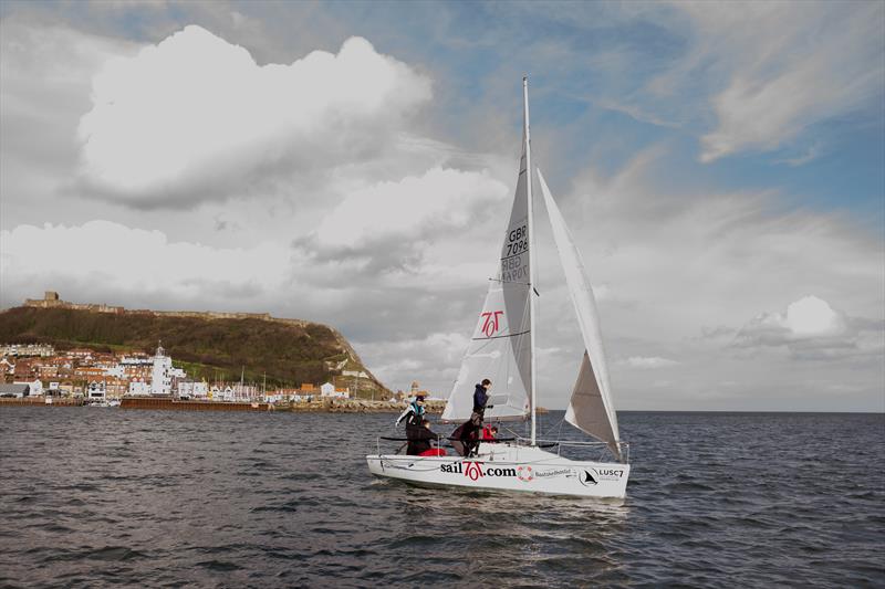 Leeds Uni Students aboard 707 'Miss Moneypenny' photo copyright Nick Taylor taken at Scarborough Yacht Club and featuring the 707 class