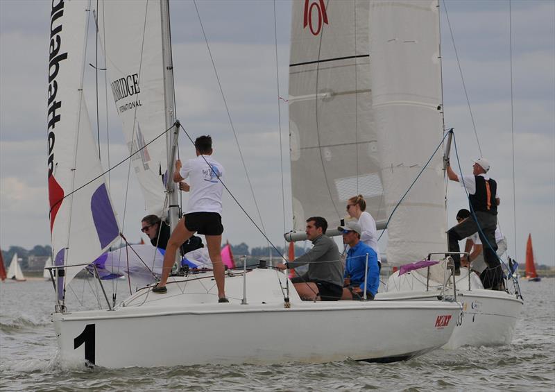 Burnham Week Day 2 photo copyright Alan Hanna taken at Royal Burnham Yacht Club and featuring the 707 class