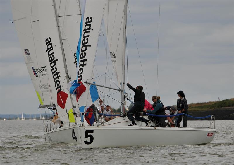 Burnham Week Day 2 photo copyright Alan Hanna taken at Royal Burnham Yacht Club and featuring the 707 class