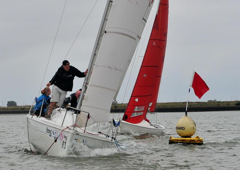 Burnham Week Day 3 photo copyright Alan Hanna taken at Royal Burnham Yacht Club and featuring the 707 class