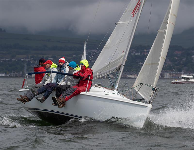 Cacciatore on day 1 at the 2018 Mudhook Regatta - photo © Neill Ross