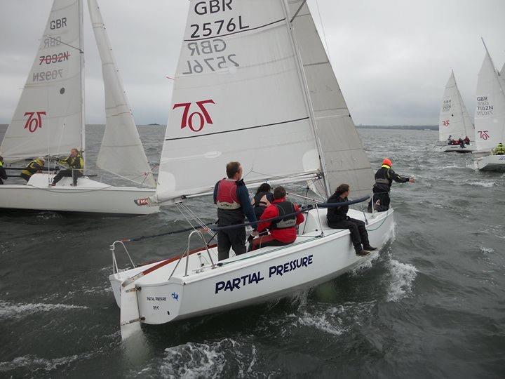 Sunday winners Partial Pleasure - Port Edgar Watersports Sprints Slam - photo © Ian Robertson